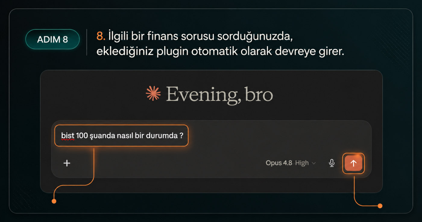 Finans sorusu sorulduğunda pluginin devreye girmesi